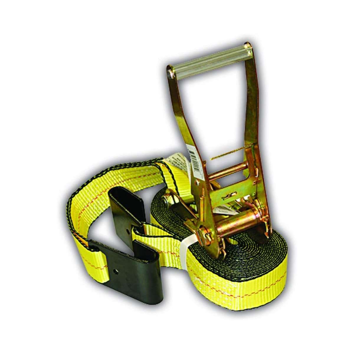 Alfa Wheels 27' Ratchet Straps 2-Pack – 11,000 Lb Breaking Strength – 4,000 Lb WLL – J-Hook