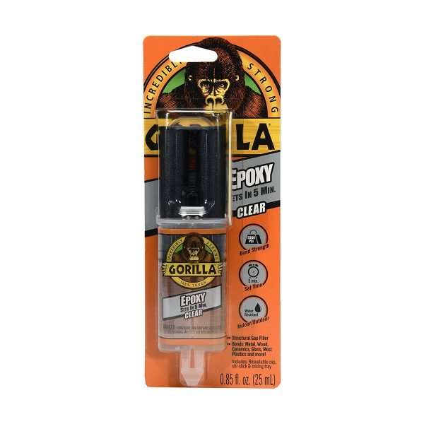 Gorilla 2 Part Epoxy 5 Minute Set (Clear)